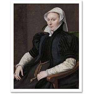 Artery8 Anthonis Mor Portraits Anne Fernely Painting Art Print Framed Poster Wall Decor 12x16 inch Artery8 Anthonis Mor Portraits Anne Fernely Painting Art Print Framed Poster Wall Decor 12x16 inch