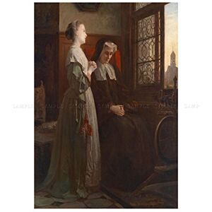 Wee Blue Coo Painting Interior Study Amberg Evening Bell Wall Art Print Wee Blue Coo Painting Interior Study Amberg Evening Bell Wall Art Print