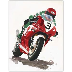 Artery8 Abstract Superbike Motorcycle Race Sport Painting Man Cave Extra Large XL Wall Art Poster Print Artery8 Abstract Superbike Motorcycle Race Sport Painting Man Cave Extra Large XL Wall Art Poster Print