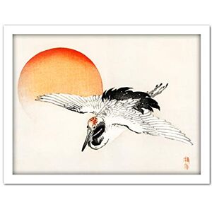 Artery8 Bairei Flying Barn Swallow Bird Japanese Illustration Artwork Framed Wall Art Print 18X24 Inch Artery8 Bairei Flying Barn Swallow Bird Japanese Illustration Artwork Framed Wall Art Print 18X24 Inch