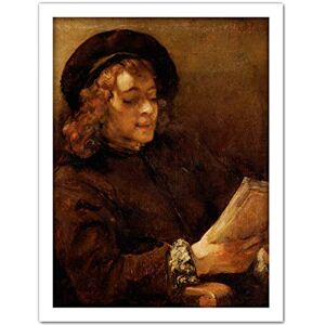 Fine Art Prints Rembrandt Titus Van Rijn The Artists Son Reading Large Framed Art Print Poster Wall Decor 18x24 Fine Art Prints Rembrandt Titus Van Rijn The Artists Son Reading Large Framed Art Print Poster Wall Decor 18x24