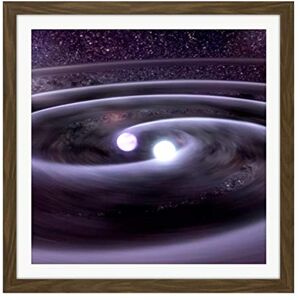 Fine Art Prints Space NASA Binary Star System Concept Illustration Square Wooden Framed Wall Art Print Picture 16X16 Inch Fine Art Prints Space NASA Binary Star System Concept Illustration Square Wooden Framed Wall Art Print Picture 16X16 Inch