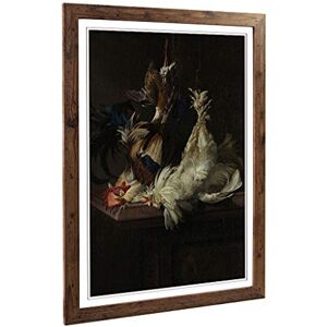 Big Box Art Framed Print of Willem Van Aelst Still Life Birds Design Wall Art Picture Home Decor for Kitchen, Living Room, Bedroom, Hallway, Walnut, A2 / 24.5x18 Inch / 62x45cm Big Box Art Framed Print of Willem Van Aelst Still Life Birds Design Wall Art Picture Home Decor for Kitchen, Living Room, Bedroom, Hallway, Walnut, A2 / 24.5x18 Inch / 62x45cm