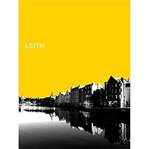 Wee Blue Coo Leith Shore Edinburgh Scotland Scottish Landmark Yellow Canvas Art Print Wee Blue Coo Leith Shore Edinburgh Scotland Scottish Landmark Yellow Canvas Art Print