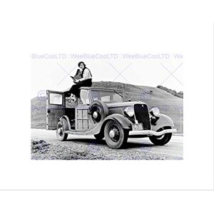 Wee Blue Coo Vintage Portrait Dorothea Langegrapher Journalist USA Wall Art Print Wee Blue Coo Vintage Portrait Dorothea Langegrapher Journalist USA Wall Art Print