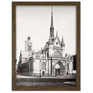Artery8 Marville St Lawrence Church Paris France 1800S Photo Artwork Framed Wall Art Print 18X24 Inch Artery8 Marville St Lawrence Church Paris France 1800S Photo Artwork Framed Wall Art Print 18X24 Inch