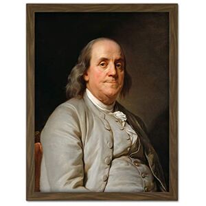 Fine Art Prints Joseph Siffrein Duplessis Benjamin Franklin Large Framed Art Print Poster Wall Decor 18x24 Fine Art Prints Joseph Siffrein Duplessis Benjamin Franklin Large Framed Art Print Poster Wall Decor 18x24