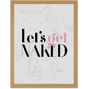 Wee Blue Coo Dusty Rose Lets Get Naked Large Framed Art Print Poster Wall Decor 18x24 inch Wee Blue Coo Dusty Rose Lets Get Naked Large Framed Art Print Poster Wall Decor 18x24 inch