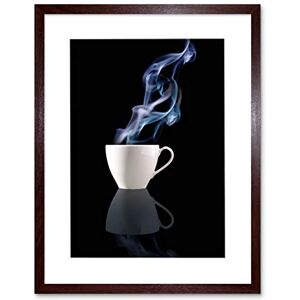 Wee Blue Coo Steaming Cup Tea Coffee Drink Kitchen Photo Picture Framed Wall Art Print Wee Blue Coo Steaming Cup Tea Coffee Drink Kitchen Photo Picture Framed Wall Art Print