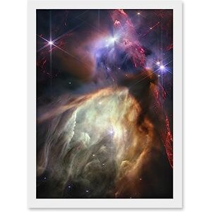 Artery8 NASA James Webb Space Telescope Rho Ophiuchi Cloud Complex Artwork Framed A3 Wall Art Print Artery8 NASA James Webb Space Telescope Rho Ophiuchi Cloud Complex Artwork Framed A3 Wall Art Print
