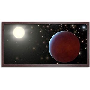 Fine Art Prints Space NASA Gas Giant Planet Orbiting Star Illustration Framed Wall Art Print Long 25X12 Inch Fine Art Prints Space NASA Gas Giant Planet Orbiting Star Illustration Framed Wall Art Print Long 25X12 Inch