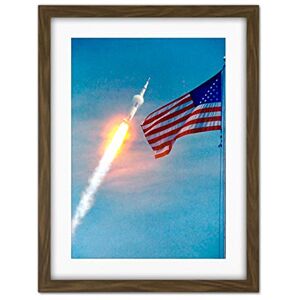 Fine Art Prints Apollo 11 Spaceship NASA American Flag Artwork Framed Wall Art Print 18X24 Inch Fine Art Prints Apollo 11 Spaceship NASA American Flag Artwork Framed Wall Art Print 18X24 Inch