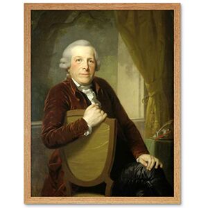 Artery8 Tischbein Portrait John Lublink Ii Philosopher Art Print Framed Poster Wall Decor 12x16 inch Artery8 Tischbein Portrait John Lublink Ii Philosopher Art Print Framed Poster Wall Decor 12x16 inch