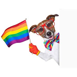 Wee Blue Coo Jack Russell Gay Pride Unframed Wall Art Print Poster Home Decor Wee Blue Coo Jack Russell Gay Pride Unframed Wall Art Print Poster Home Decor