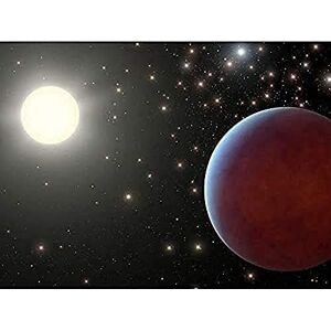 Fine Art Prints Space NASA Gas Giant Planet Orbiting Star Illustration Unframed Wall Art Print Poster Home Decor Premium Fine Art Prints Space NASA Gas Giant Planet Orbiting Star Illustration Unframed Wall Art Print Poster Home Decor Premium