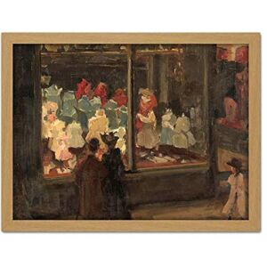 Artery8 Isaac Israels Clothing Shop Window Picture Artwork Framed Wall Art Print 18X24 Inch Artery8 Isaac Israels Clothing Shop Window Picture Artwork Framed Wall Art Print 18X24 Inch