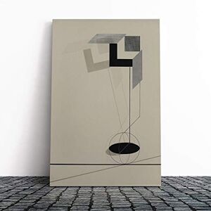 Big Box Art El Lissitzky Abstract No.3 Canvas Print Gallery Wrapped 30mm Frame Wall Art 20x14 inches Ready to Hang Abstract Picture Living Room Bedroom Lounge Office Big Box Art El Lissitzky Abstract No.3 Canvas Print Gallery Wrapped 30mm Frame Wall Art 20x14 inches Ready to Hang Abstract Picture Living Room Bedroom Lounge Office
