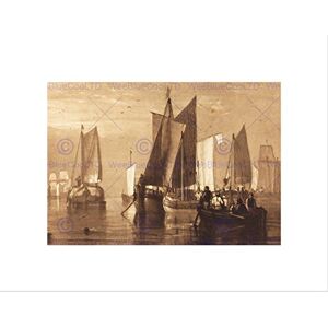 Wee Blue Coo Joseph Mallord William Turner British Calm Wall Art Print Wee Blue Coo Joseph Mallord William Turner British Calm Wall Art Print