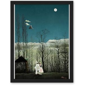 Fine Art Prints Henri Julien Felix Rousseau French Carnival Evening Large Framed Art Print Poster Wall Decor 18x24 Fine Art Prints Henri Julien Felix Rousseau French Carnival Evening Large Framed Art Print Poster Wall Decor 18x24