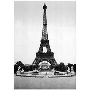Wee Blue Coo Eiffel Tower Trocadero Expo Universal 1900 Paris Picture Wall Art Print Wee Blue Coo Eiffel Tower Trocadero Expo Universal 1900 Paris Picture Wall Art Print