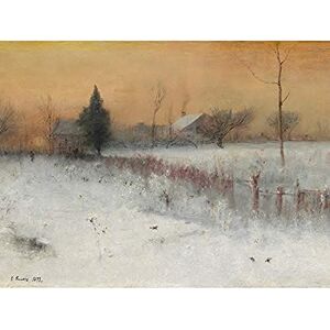 Artery8 Inness Home At Montclair 1892 Painting Unframed Wall Art Print Poster Home Decor Premium Artery8 Inness Home At Montclair 1892 Painting Unframed Wall Art Print Poster Home Decor Premium