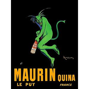 Wee Blue Coo Advert Drink Alcohol Maurin Quina Green Devil France Art Print Poster Wall Decor 12X16 Inch Wee Blue Coo Advert Drink Alcohol Maurin Quina Green Devil France Art Print Poster Wall Decor 12X16 Inch