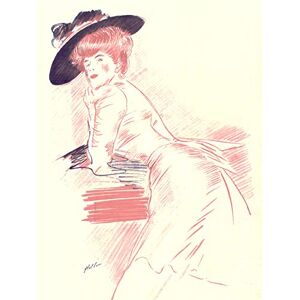 Fine Art Prints Helleu Fashion Parisian Woman Sketch Drawing Large Wall Art Poster Print Thick Paper 18X24 Inch Fine Art Prints Helleu Fashion Parisian Woman Sketch Drawing Large Wall Art Poster Print Thick Paper 18X24 Inch