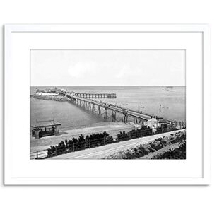 Wee Blue Coo VINTAGE PHOTO BIRNBECK PIER 1900 HISTORY OLD FRAMED PRINT F97X2814 Wee Blue Coo VINTAGE PHOTO BIRNBECK PIER 1900 HISTORY OLD FRAMED PRINT F97X2814