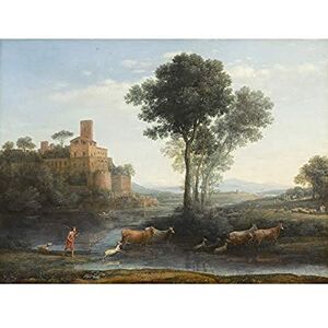 Artery8 Claude Lorrain Voyage Of Jacob Painting Art Print Canvas Premium Wall Decor Poster Mural Artery8 Claude Lorrain Voyage Of Jacob Painting Art Print Canvas Premium Wall Decor Poster Mural