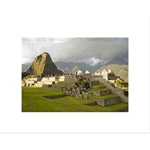 Wee Blue Coo Photo Landmark Machu Picchu Peru Ancient City Ruins Inca Wall Art Print Wee Blue Coo Photo Landmark Machu Picchu Peru Ancient City Ruins Inca Wall Art Print