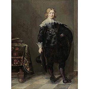 Artery8 Harmen Willems Wieringa Portrait Young Man Painting Unframed Wall Art Print Poster Home Decor Premium Artery8 Harmen Willems Wieringa Portrait Young Man Painting Unframed Wall Art Print Poster Home Decor Premium