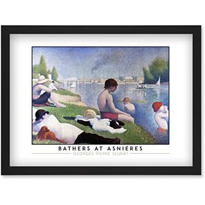 Wee Blue Coo Georges Pierre Seurat Bathers At Asnières Painting Artwork Framed Wall Art Print A4 Wee Blue Coo Georges Pierre Seurat Bathers At Asnières Painting Artwork Framed Wall Art Print A4