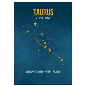 Wee Blue Coo Zodiac Star Sign Birthday Astrology Blue Taurus Framed Wall Art Wall Art Print Wee Blue Coo Zodiac Star Sign Birthday Astrology Blue Taurus Framed Wall Art Wall Art Print