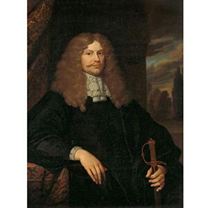 Artery8 Netscher Portrait Cornelis Backer Painting Large Wall Art Poster Print Thick Paper 18X24 Inch Artery8 Netscher Portrait Cornelis Backer Painting Large Wall Art Poster Print Thick Paper 18X24 Inch