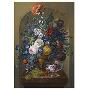 Wee Blue Coo Painting Drechsler Still Life Flowers In An Urn Wall Art Print Wee Blue Coo Painting Drechsler Still Life Flowers In An Urn Wall Art Print