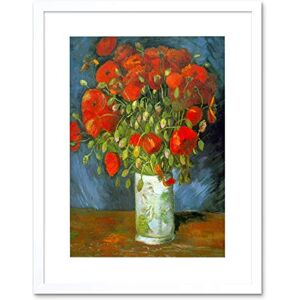 Wee Blue Coo Painting Van Gogh Red Poppies Old Master Framed Wall Art Print Wee Blue Coo Painting Van Gogh Red Poppies Old Master Framed Wall Art Print