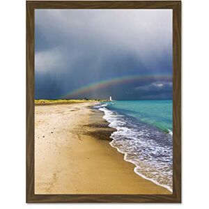 Wee Blue Coo Skagen Beach Seascape Rainbow Shore Photo Art Large Framed Art Print Poster Wall Decor 18x24 inch Wee Blue Coo Skagen Beach Seascape Rainbow Shore Photo Art Large Framed Art Print Poster Wall Decor 18x24 inch