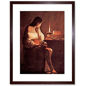 Wee Blue Coo PAINTING LA TOUR MARY MAGDALENE ONE OLD MASTER FRAMED PICTURE ART PRINT F97X8772 Wee Blue Coo PAINTING LA TOUR MARY MAGDALENE ONE OLD MASTER FRAMED PICTURE ART PRINT F97X8772
