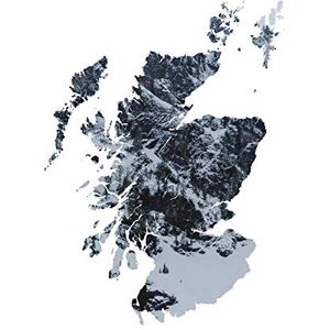 Fine Art Prints Scotland Map Mountains Large Canvas Wall Art Print Fine Art Prints Scotland Map Mountains Large Canvas Wall Art Print
