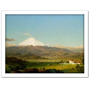 Fine Art Prints Church Cotopaxi Volcano Ecuador Andes Mountain Snow Painting Large Framed Art Print Poster Wall Decor 18x24 in Fine Art Prints Church Cotopaxi Volcano Ecuador Andes Mountain Snow Painting Large Framed Art Print Poster Wall Decor 18x24 in
