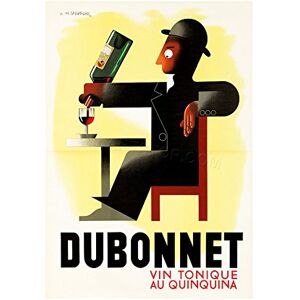 Wee Blue Coo Ad Drink Alcohol Tonic Wine Quinine Cartoon Caf㉠Wall Art Print Wee Blue Coo Ad Drink Alcohol Tonic Wine Quinine Cartoon Caf㉠Wall Art Print