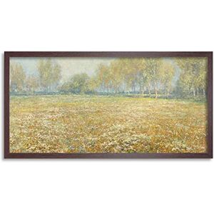Artery8 Egbert Rubertus Derk Schaap Meadow Bloom Painting Framed Wall Art Print Long 25X12 Inch Artery8 Egbert Rubertus Derk Schaap Meadow Bloom Painting Framed Wall Art Print Long 25X12 Inch