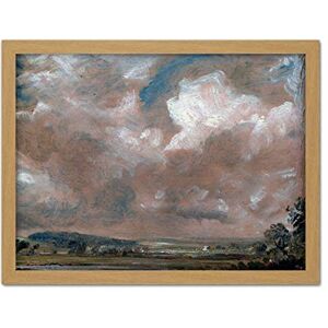 Artery8 Constable Harnham Ridge Salisbury C1829 Painting Artwork Framed Wall Art Print 18X24 Inch Artery8 Constable Harnham Ridge Salisbury C1829 Painting Artwork Framed Wall Art Print 18X24 Inch