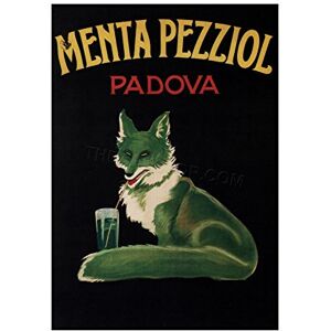 Wee Blue Coo Ad Mint Pezziol Fox Padova Italy Wall Art Print Wee Blue Coo Ad Mint Pezziol Fox Padova Italy Wall Art Print