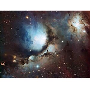 Wee Blue Coo Space Telescope Stars Orion Nebula Messier Hubble Large Art Print Poster Wall Decor 18x24 inch Wee Blue Coo Space Telescope Stars Orion Nebula Messier Hubble Large Art Print Poster Wall Decor 18x24 inch