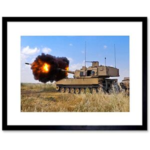 Wee Blue Coo Photo Military Tank Gun Shell Fire Cool Army Usa Framed Wall Art Print Wee Blue Coo Photo Military Tank Gun Shell Fire Cool Army Usa Framed Wall Art Print