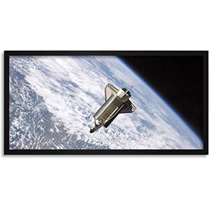 Fine Art Prints Space NASA Shuttle Atlantis Over Earth Photo Framed Wall Art Print Long 25X12 Inch Fine Art Prints Space NASA Shuttle Atlantis Over Earth Photo Framed Wall Art Print Long 25X12 Inch