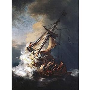 Fine Art Prints Rembrandt Christ Storm Lake Galilee Painting Art Print Canvas Premium Wall Decor Poster Mural Fine Art Prints Rembrandt Christ Storm Lake Galilee Painting Art Print Canvas Premium Wall Decor Poster Mural