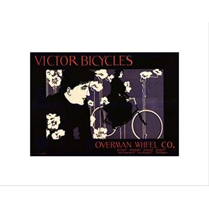 Wee Blue Coo Transport Victor Bicycles USA Vintage Advert Retro Wall Art Print Wee Blue Coo Transport Victor Bicycles USA Vintage Advert Retro Wall Art Print