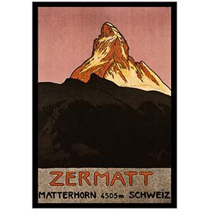Wee Blue Coo Matterhorn Mountain Zermatt Switzerland Alpine Picture Wall Art Print Wee Blue Coo Matterhorn Mountain Zermatt Switzerland Alpine Picture Wall Art Print